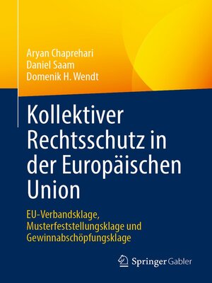 cover image of Kollektiver Rechtsschutz in der Europäischen Union